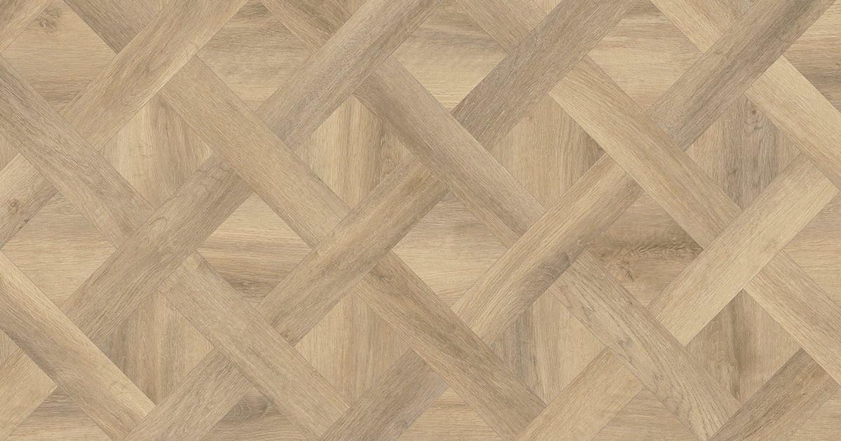Larvik Oak in Basket Weave | 0.7mm Commercial LVT Flooring from Amtico